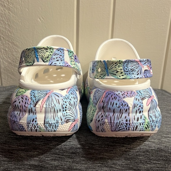 Crocs Swiftwater Mossy Oak Camo Flip flops slides size 7 - Picture 4 of 7